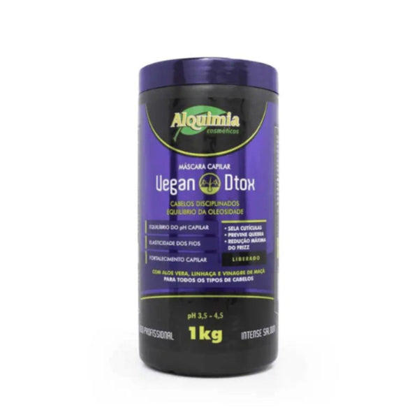 Máscara Capilar VEGAN DTOX 1kg