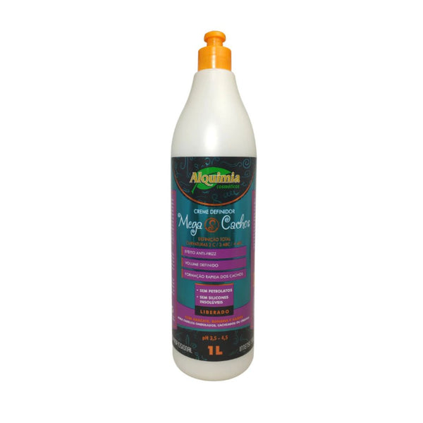 Creme Definidor MEGA CACHOS 1l - Alquimia Cosméticos