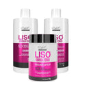 Kit Capilar Liso Obrigatório 1 Litro Belkit 3 Itens