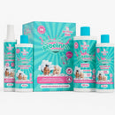 Kit Infantil Bebelinho Bio Instinto Kids Algodão Doce - Shampoo, Condicionador, Sabonete e Colônia 0 a 12 anos