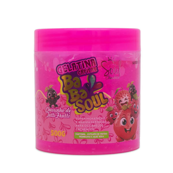 Gelatina Capilar Baba Soul 500g  Soul Cosméticos TuttiFrutti