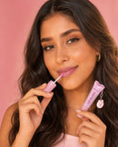 Lip Gloss Belle Angel com Chaveiro Fofo Colecionável – Brilho Labial Hidratante