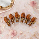 Gloss Labial Chaveiro Mel com Pingente de Abelha