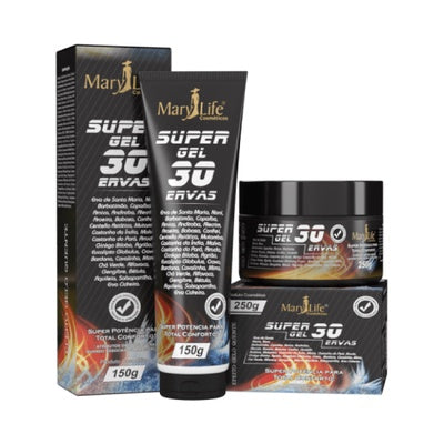 Super Gel 30 Ervas Mary Life - 150g ou 250g - Bioinstinto &gt;