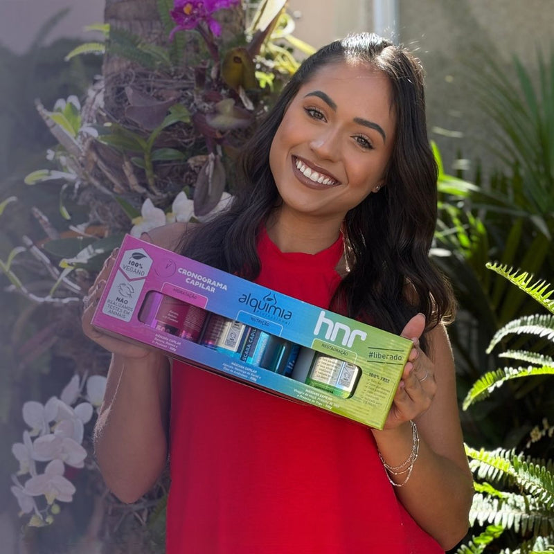 Kit Cronograma Capilar Hidratação Nutrição Reconstrução