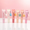 Lip Gloss Belle Angel com Chaveiro Fofo Colecionável – Brilho Labial Hidratante