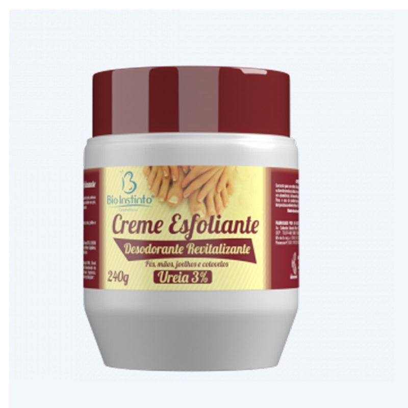 Kit Creme + Esfoliante Revitalizante P/ Pés Mãos 240g