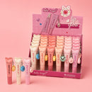 Lip Gloss Belle Angel com Chaveiro Fofo Colecionável – Brilho Labial Hidratante