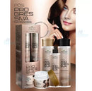 Kit Capilar Pos Progressiva Bell Corpus 4 Itens Shampoo Condicionador Leave In e Mascara Manutencao Diaria