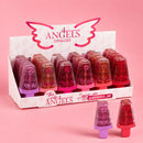 Lip Gloss 4 Angels Formato Picolé com Glitter Brilhante