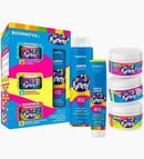Kit Capilar Crono Funny Bioinnova 5 Itens Cronograma Shampoo Creme de Pentear e 3 Mascaras Hidratacao Nutricao e Reconst