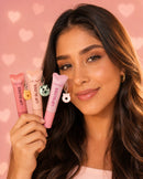 Lip Gloss Belle Angel com Chaveiro Fofo Colecionável – Brilho Labial Hidratante