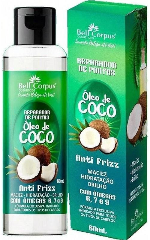 Tratamento Capilar Reparador De Pontas Óleo De Coco 60ml