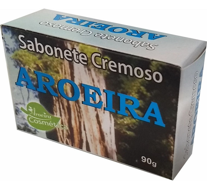 KIT 12 UND Sabão em barra Aroeira Cosmética de 90 g pacote x 12