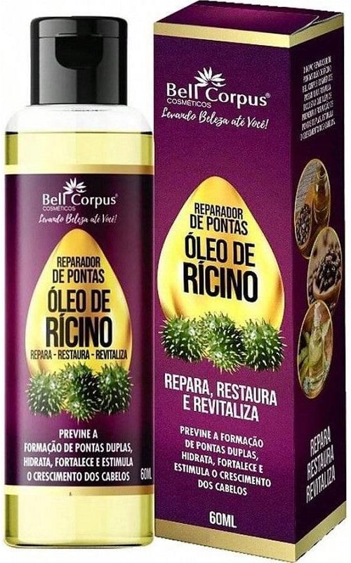 Tratamento Capilar Reparador De Pontas Óleo De Rícino