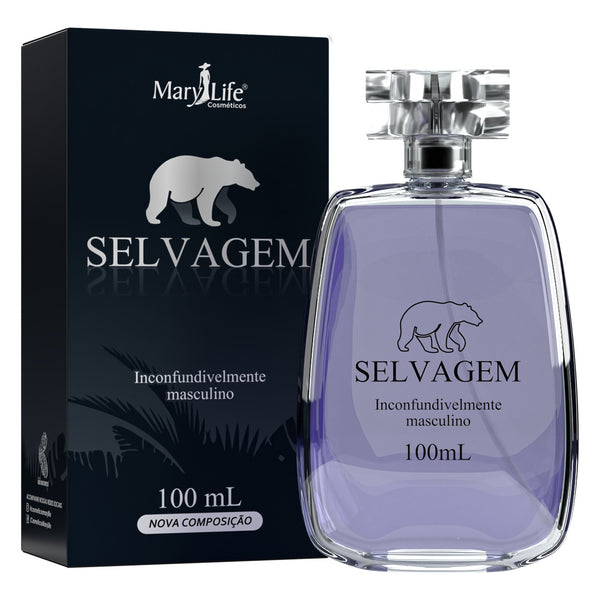 Perfume Masculino Selvagem Mary Life 100ml – Fragrância Intensa e Marcante