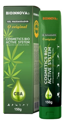 Gel Massageador Cannabinoid Active System 150gr Nutribelle Fragrância Mentol