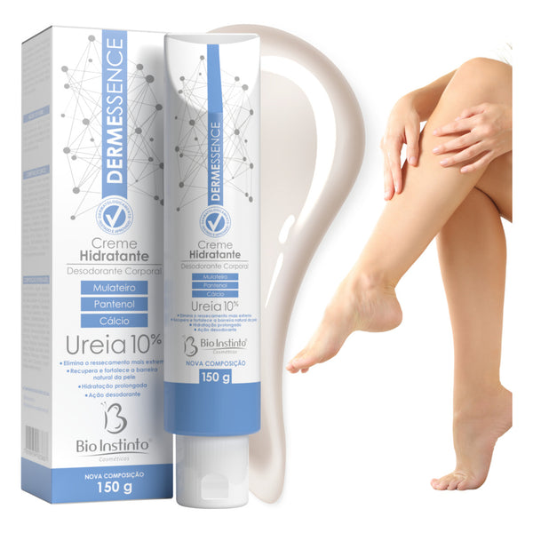 Bio Instinto Dermessence - Creme Desodorante e Hidratante Corporal Ureia 150g