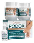 Kit Podox Podologia Profissional Com 3 Itens Spa Para Os Pés
