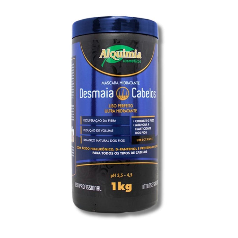 Máscara Capilar Hidratante Desmaia Cabelos 1 Kg Alquimia Cosméticos