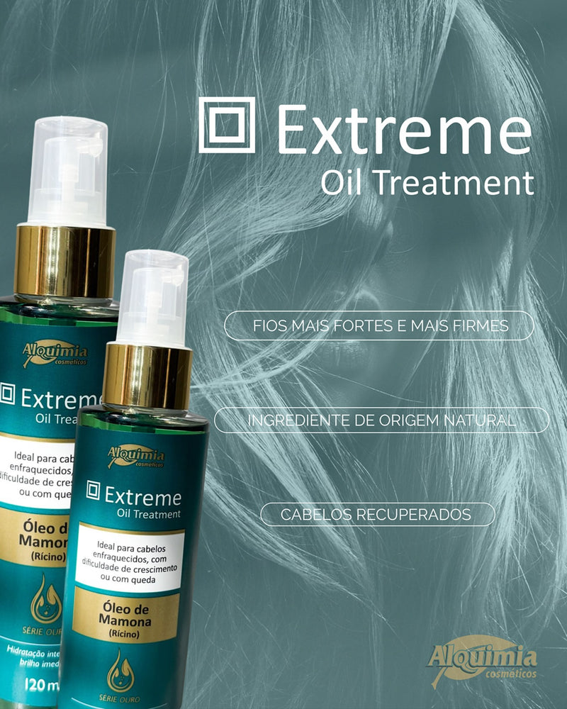 Óleo de MAMONA (Rícino) 120mL Extreme Oil Treatment