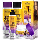 Kit Capilar Leite Siliconizado (4 itens na caixa) - Bell Corpus