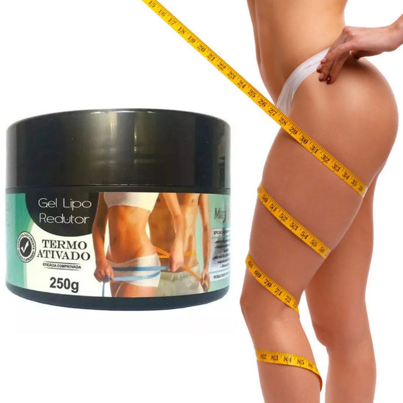Gel Lipo Redutor Termo Ativado Marylife 250g – Reduz Medidas e Celulite
