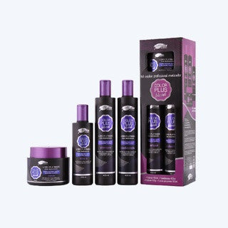 Kit Capilar Profissional Matizador Color Plus Blond Alquimia Cósmeticos com 4 itens