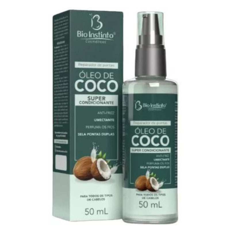Reparador de pontas Óleo de Coco Bio Instinto 50ml