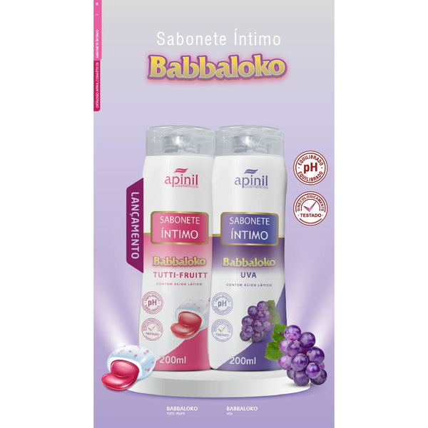 Sabonete Íntimo Feminino 200ml APINIL -  Fragrâncias Refrescantes