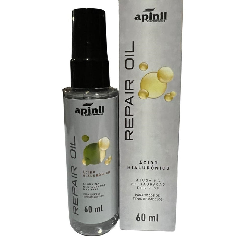 Óleo Capilar Repair Oil 60ml Ajuda na Restauração dos Fios (reparador de pontas de cabelo)
