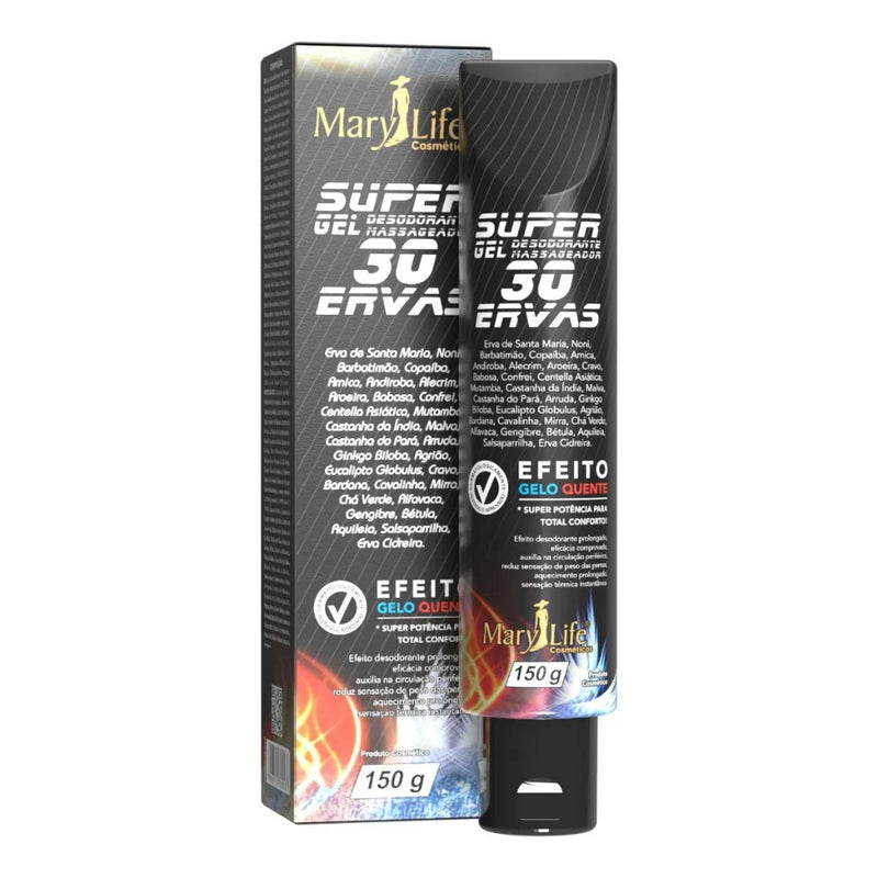 Super Gel 30 Ervas Mary Life - 150g ou 250g - Bioinstinto &gt;