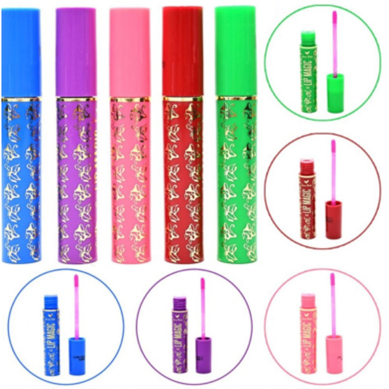 Batom Liquido Lip Gloss Magic 24 Horas Labial Maquiagem Beleza Proteção Brilho Cor Lançamentoo