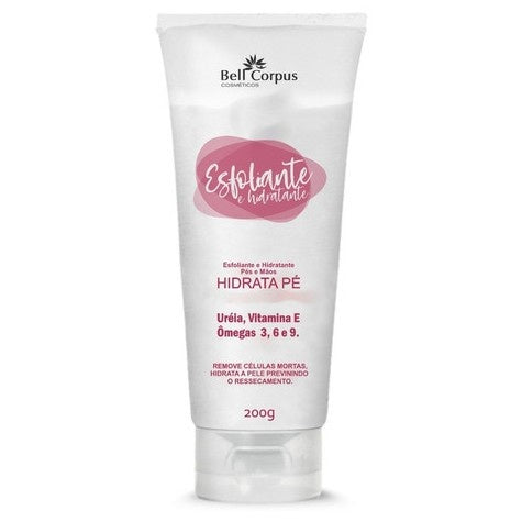 Creme Esfoliante Hidratante Para os Pés 200ml- Bell Corpus