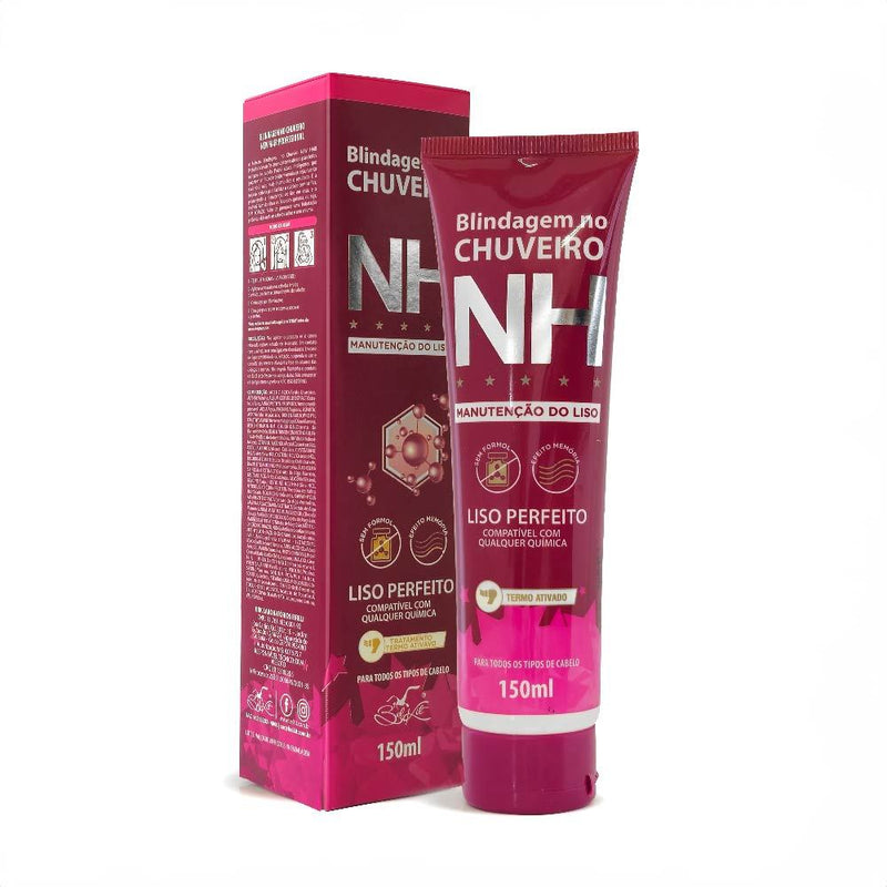 Máscara New Hair Blindagem no Chuveiro Liso Perfeito 150g Belkit