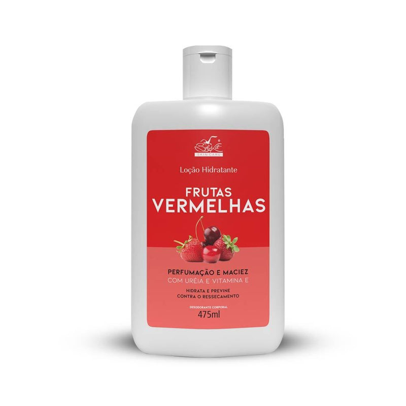 Loção Hidratante Desodorante Frutas Vermelhas 475ml Belkit