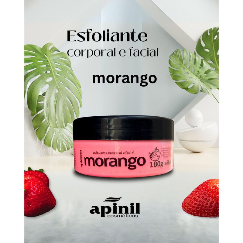 Esfoliante Corporal e Facial 180g Apinil Aromas Variados