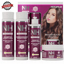 Kit Capilar New Hair 4 itens BELKIT | Reconstrução: Shampoo, condicionador, leave-in e máscara