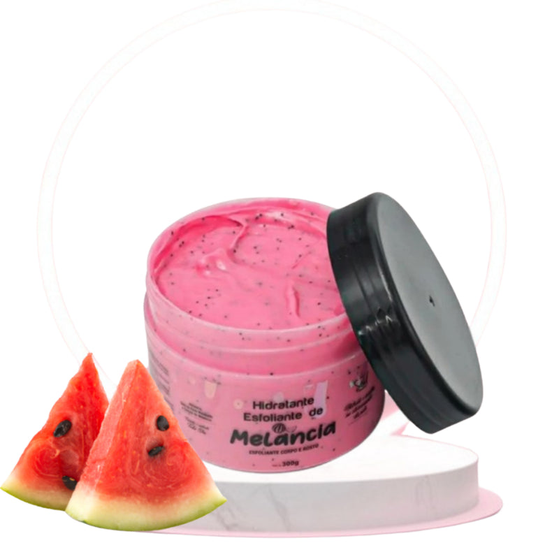 Esfoliante Hidratante Corporal Facial Creme p Ressecamento Hidratação Frutas Soul Cosméticos 300g