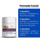 Kit Tira Manchas Facial, Pele Limpa e Macia Com Creme e Sabonete