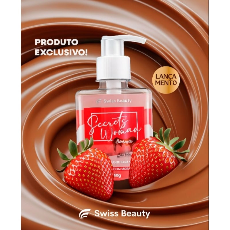 Lançamento Gel Beijável Chocolate com Morango Swiss Beauty