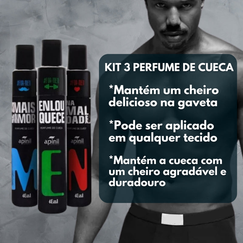 PERFUMES DE CUECA - MAIS AMOR, ENLOUQUECE E NA MALDADE - APINIL