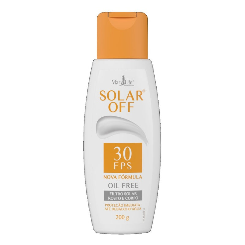 Protetor Solar Off Rosto e Corpo 30FPS PEQUENO E GRANDE Mary Life 200g