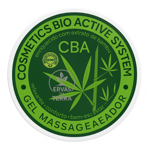 Gel Massageador Cosmetics Bio Active System CBA 250g - Nutribelle/ dor, alivio, massagem