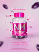 New Hair NH Belkit 30 cápsulas | Crescimento capilar e redução da queda