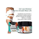 Gel Lipo Redutor Termo Ativado Marylife 250g – Reduz Medidas e Celulite