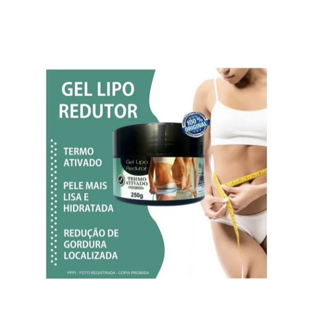 Gel Lipo Redutor Termo Ativado Marylife 250g – Reduz Medidas e Celulite