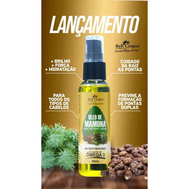 Óleo de Mamona 150ml BELL CORPUS