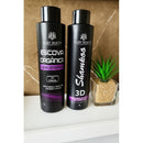 Kit Escova Orgânica + Shampoo 3D Mary Beauty 1L – Zero Formol, Tratamento Profissional para Todos os Tipos de Cabelo