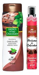 Kit Sabonete Íntimo Feminino + Perfume de Calcinha Apinil  Aromas Variados